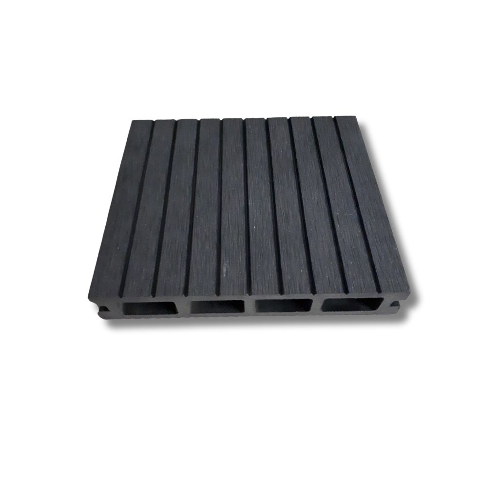 B Pap Relax Bamboo profil šuplji, tamno siva, 2900x150x25